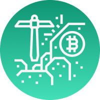 Top cryptocurrency market illustration